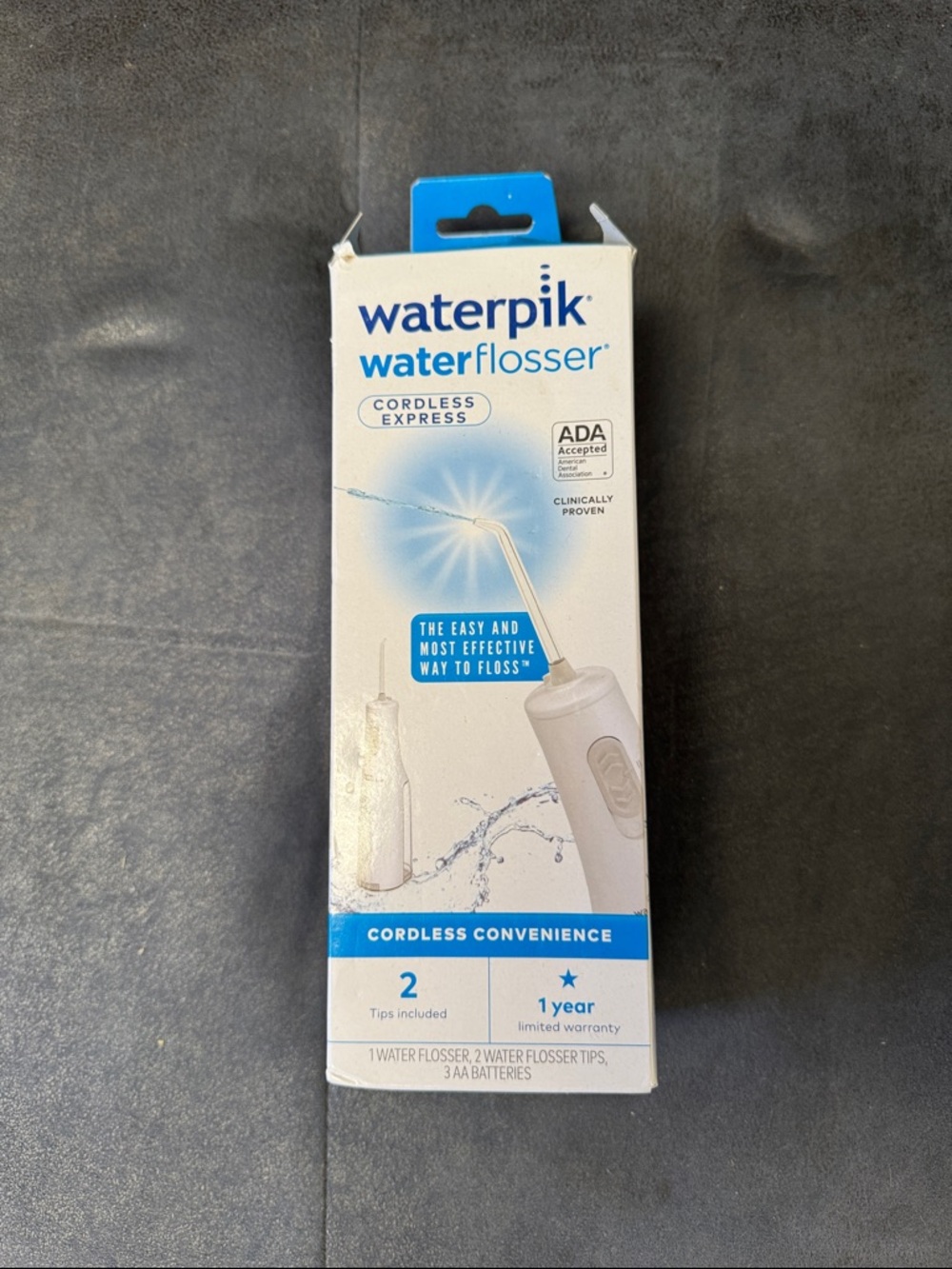 Waterpik Water Flosser Cordless Express - White